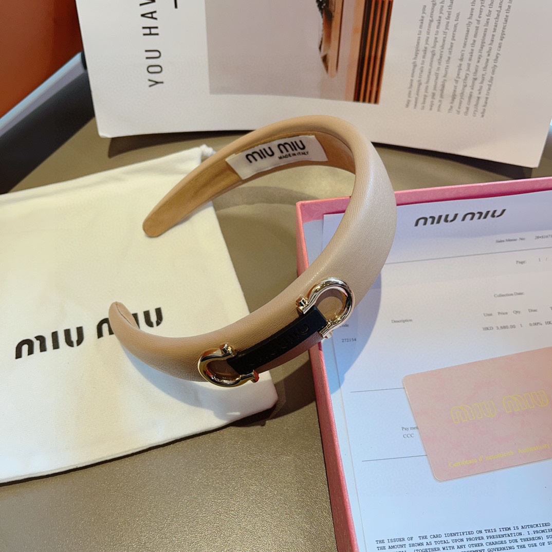 Miu Miu Hair Hoop